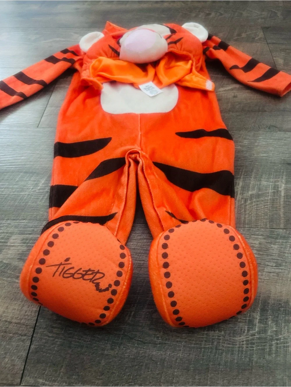 plush Winnie the Pooh Toddler Deluxe Tigger Costume